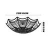 Halloween Spider Web Candy Basket Snacks Fruits Bowl Biscuit Packaging Basket Trick or Treat Decoration Halloween Party Supplies
