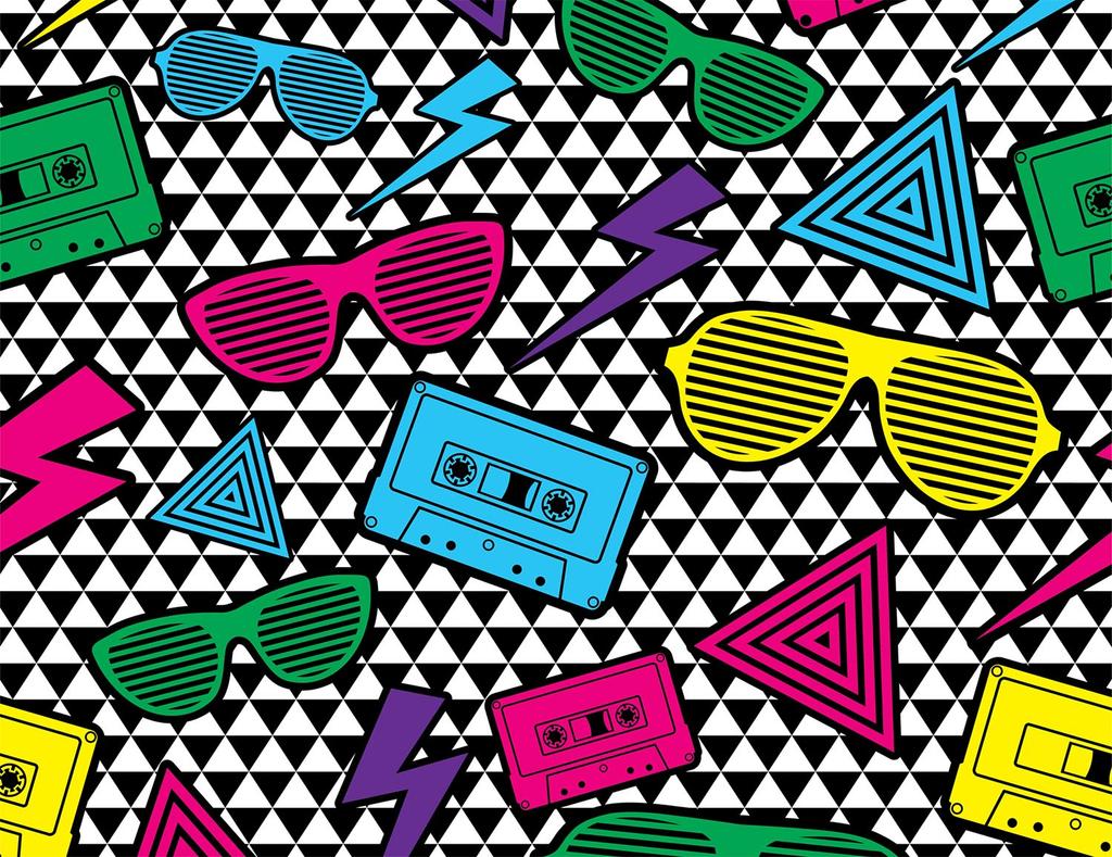 Szklana Płyta Deska Do Krojenia 52X40 Pop Art