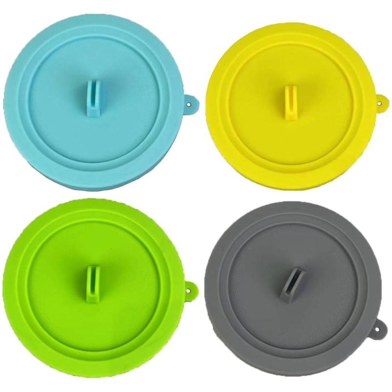 4Pcs Replacement Silicone Lid for NC301 NC300 NC299AMZ Series Container Ice Cream Maker Dishwasher Safe Accessory