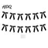 Bridal Shower Photo Props Bow Garland Banner Satin Ribbon Bows with Faux Pearl Chain 2m Bowknot Banner for Wedding Wedding Shower Bachelorette