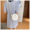 Chain Small Round Bag 2020 New Spring and Summer Fashion All-match Sequined Net Red Shoulder Bag Messenger Bag