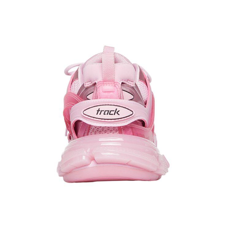 Balenciaga Track Clear Sole Pink Women's 647741W3BM45000