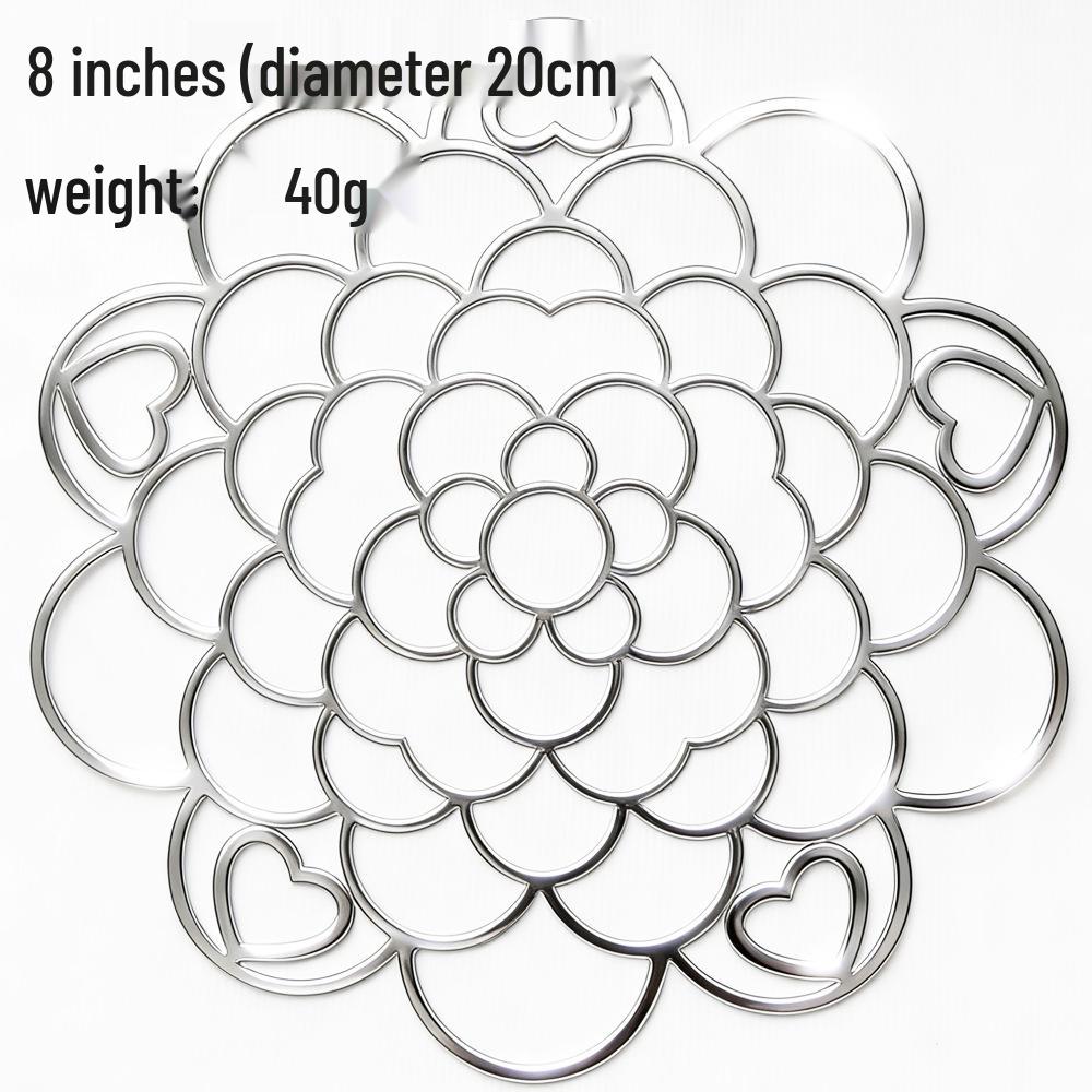 Foldable Metal Laser-Cut Floral Arrangement Grid – Trending Flower Arranging Aid