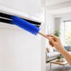 Long Handle Dust Brush 2Pcs for Fan Cover Dust Removal, Plastic Hold Cleaning Brush for Air Outlet Covers and Gaps