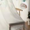 Feather Sheer Curtains for Kids Bedroom Living Room Voile Window Curtains Tulle Drapes