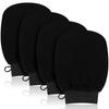 Frosted Exfoliating Gloves Back Frosted Dead Skin Facial Massage Gloves Durable Black Deep Cleaning Towels Shower