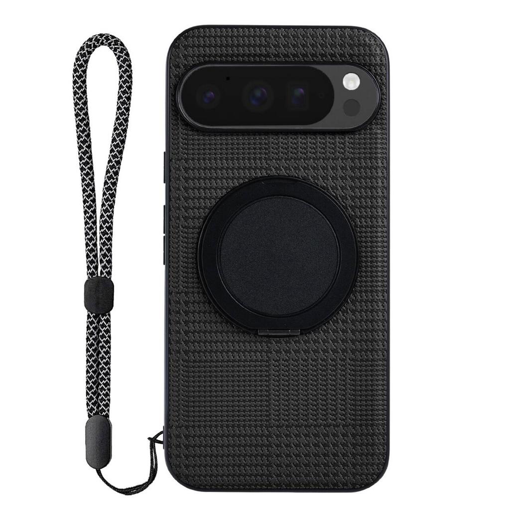 VILI D-THY Series for Google Pixel 10/10 Pro Case Kickstand PC+TPU Phone Cover with Hand Strap