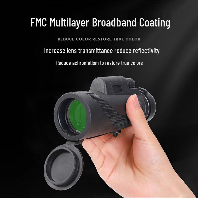 OIMG High Magnification Monocular Telescope with Phone Clip