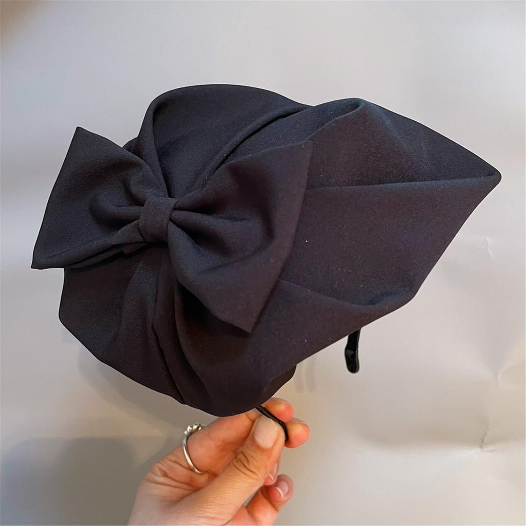 Elegant musselin hårbånd pustende halvhatt pannebånd kvinner kvelds hårspenne for stilfulle kvinner