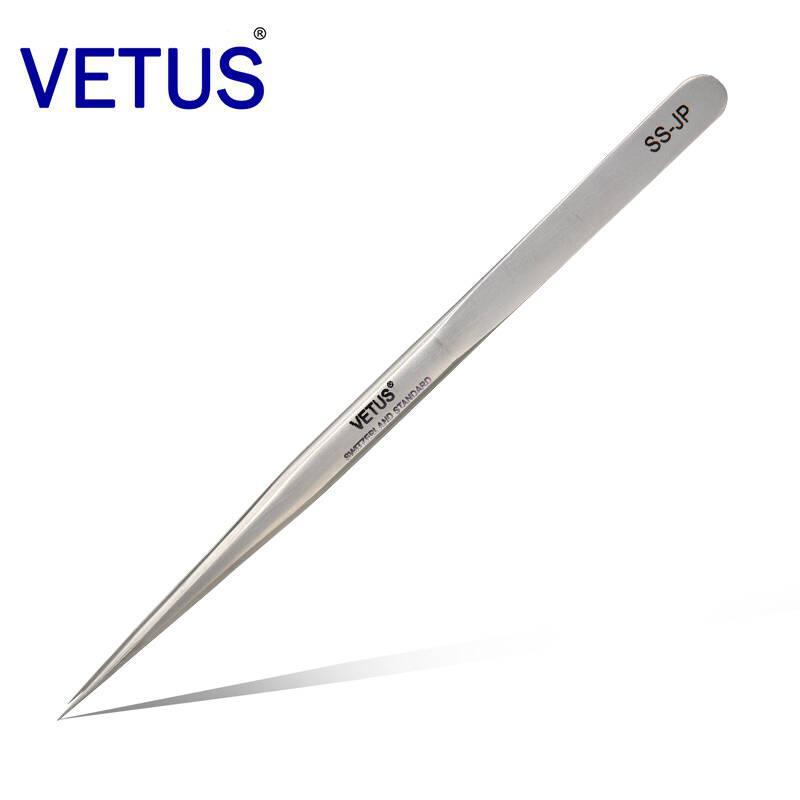 VETUS High-Precision Stainless Steel Tweezers for Circuit Boards, Watches, Electronics, and Mobile Phones
