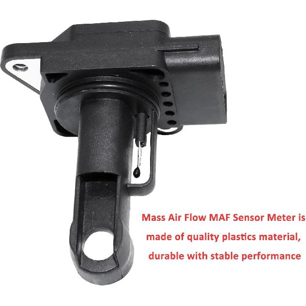 22204-22010 Mass Air Flow Sensor Compatible with Toyota 00-09 4Runner 02-06 Camry 03-08 Corolla 01-10 Highlander 99-15 Tacoma 01-05 RAV4 Lexus ES300