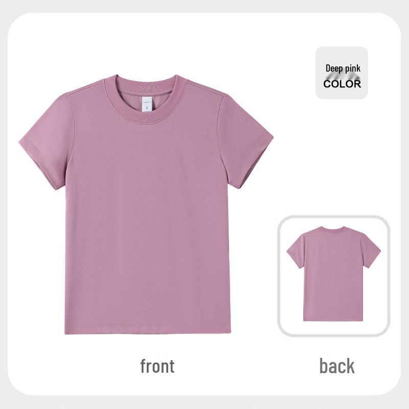 Women's Quick-Drying Short Sleeve Sun Protection T-Shirt for Hiking & Fitness