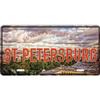 Texas USA Souvenir License Plate, Metal Auto Wall Decor 15x30cm