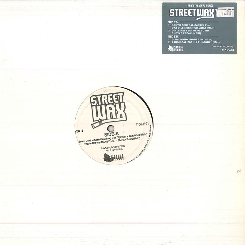 

12inch Record VARIOUS - Street Wax Vol.1 TDKV01 NONE Rap & Hip-Hop/R&B Used