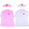 Children Simulated Doctor / Nurse Clothing Uniforms Pretend Play Kids Household Game Toys Cosplay Clothes for Boys Girls TMZ