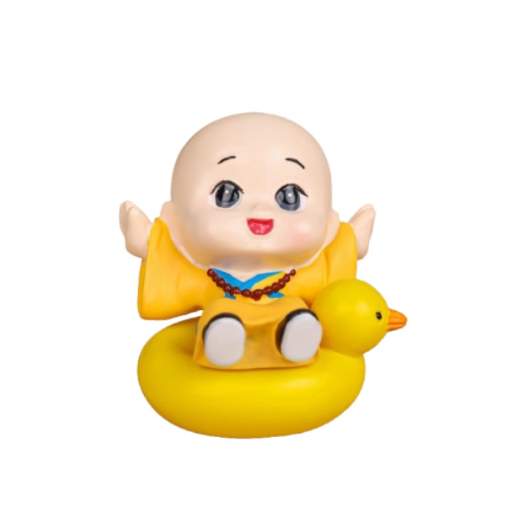 

Изделия из смолы Фигурки счастливого маленького монаха Милые украшения в виде мини-монаха Книжная полка для офиса Style 4