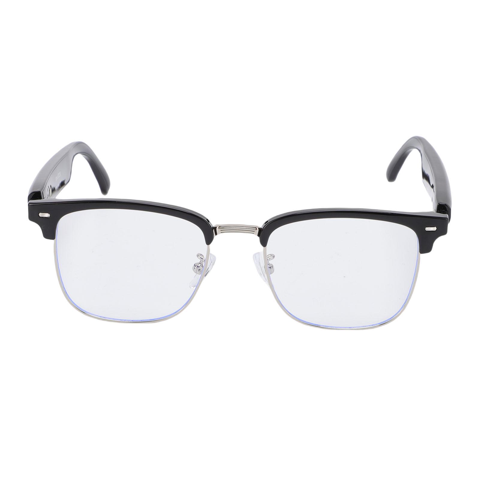 

Smart Glasses Blue Light Filtering Lenses Bluetooth 5.3 Touch Control AI Translation Smart Glasses Support 144