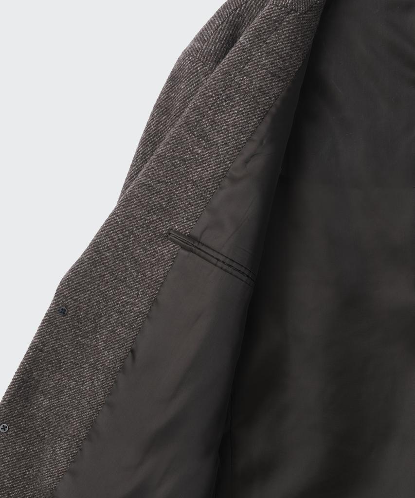 MUSINSA STANDARD [City Workers] Wool Blend Tweed Blazer [Brown]