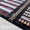 New Palette Magnetic Acrylic Color Sample Display Board Card Book Nail Polish Glue Sample Display Tool Nail Wearing Style