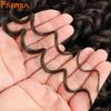 14 Inch Marshmallow Afro Curl Crochet Hair SyntheticTwist Braid Kinky Curly Braiding Hair Extensions Ombre Blonde For Black Women