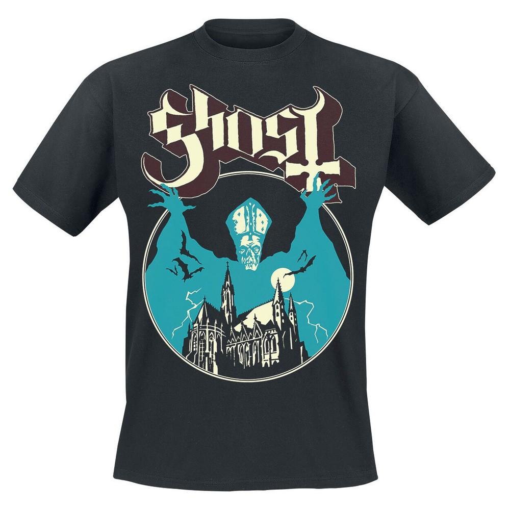 

Ghost T-Shirt Opus Rock Band New Black Official 3XL