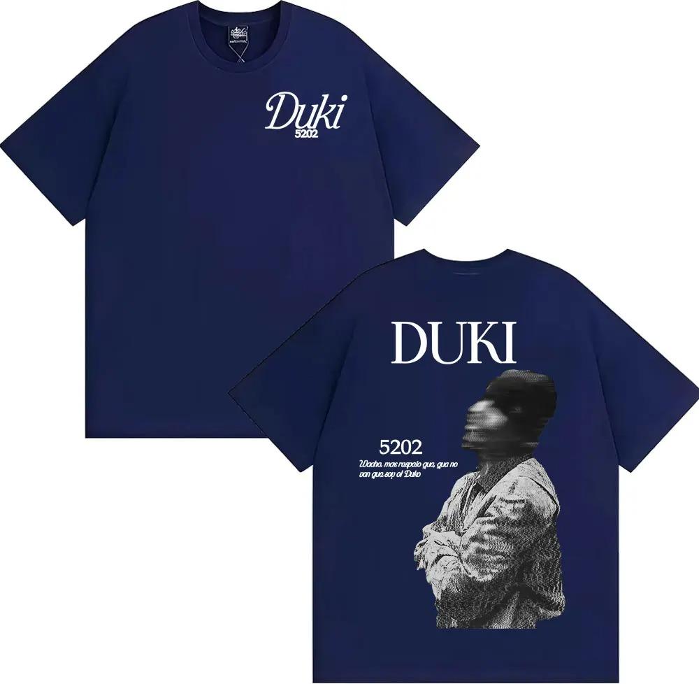 DUKI "5202" Vintage Oversized T-Shirt | Unisex Latin Trap Hip-Hop Streetwear Tee