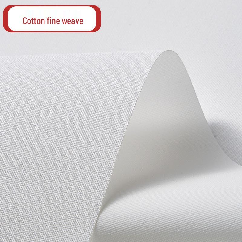 Płótno olejne o drobnym splocie, mieszanka lnu i bawełny, do fakturowego malarstwa figuralnego