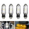 Motocyklové směrové světla blikače LED šipka indikátor blikající lampa směrové příslušenství pro Kawasaki Honda Suzuki Yamaha