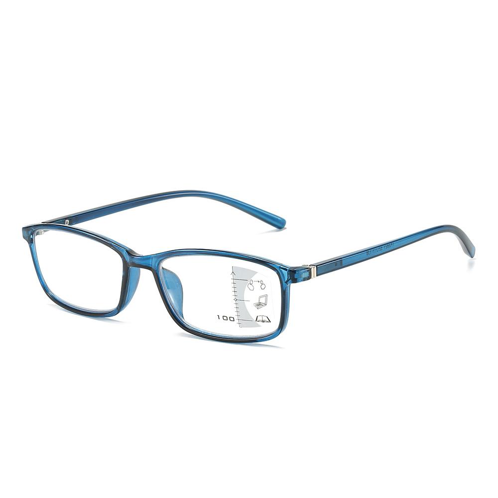 1PC Progressive Reading Glasses Men Women Multifocal Bifocal  Anti Blue Light Magnifying Presbyopic EyeGlasses +1.0~+4.0