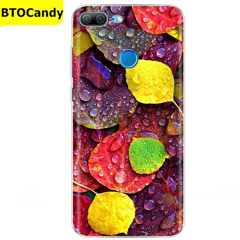 Etui For Honor 9 Lite Etui Kwiat Miękki Silikon Couqe Etui na Telefon Huawei Honor 9 Lite Etui Na Tył Honor9 9lite Coque Funda