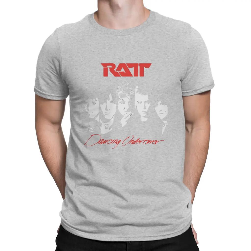 Ratt Band T Shirt Ratt Pure Cotton Tops Fun Short Sleeve Crew Neck Tee Shirt Gift Idea T-Shirt Unisex