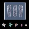 Precise Embossed Pattern Nail Art Silicone Molds 3D Carving Templates For DIY Nail Charms Manicure Embellishment Tool