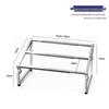 Stainless Steel Extendable Multi-Compartment Condiment Rack