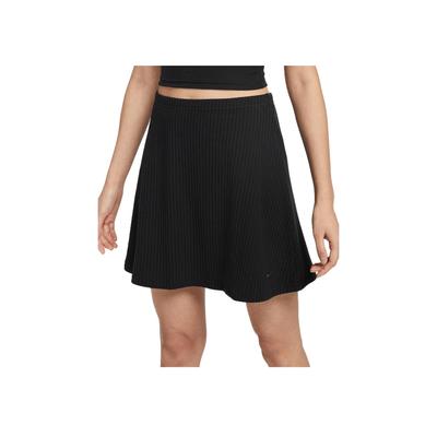 Swoosh Rahat Çok Yönlü Cilt Dostu Moda Günlük Etek Kadın etekleri Siyah HJ1840-010