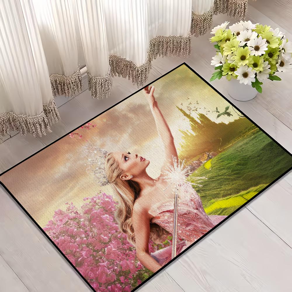Musical fantasy film w-wicked for good small carpet Rug Home Decor Bedroom Mat Hallway Balcony Entrance Doormat Decoration