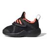 Adidas Summer.Rdy X  Fortarun Cf I Collaboration Velcro Low-Top Sports Casual Shoes Baby sneakers Black Orange EH1707