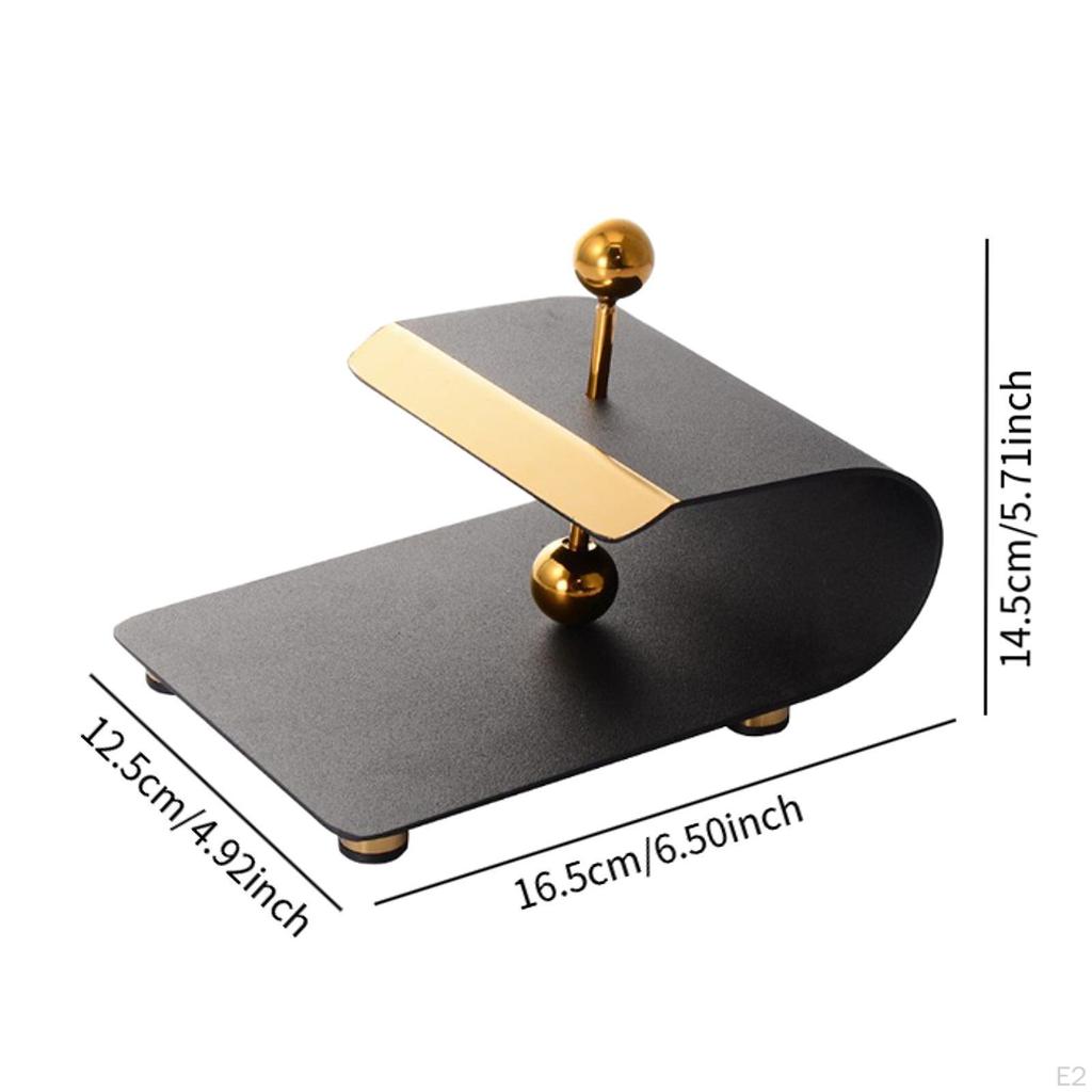 Papierserviettenhalter Spender mit beschwertem Arm Karten Handtuch Tische Ständer Gestell Taschentuch