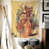 Bad Aesthetic Wall Tapestry Tapestry Fashion Print Wallmounted Homestay Soft Decoration Tapestry Atmospheric Background Cloth Home Decor