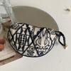 Cute Embroidery Storage Bag Flower Ethnic Coin Purse Cotton Linen Card Holder Small Cosmetic Bag Student