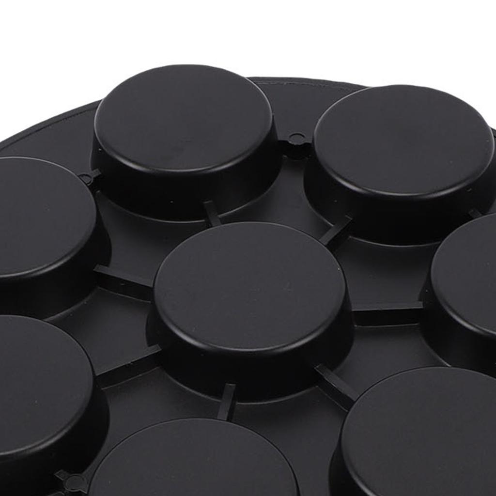 Egg Frying Pan 8 Hole Design Multifunctional Non Stick Egg Pancake Steak Pan for Travel Camping