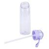 Fragrance Water Bottle 650ml Pop Up Cover Transparent Portable Outdoor Sports Scent Water Cup with Straw Purple