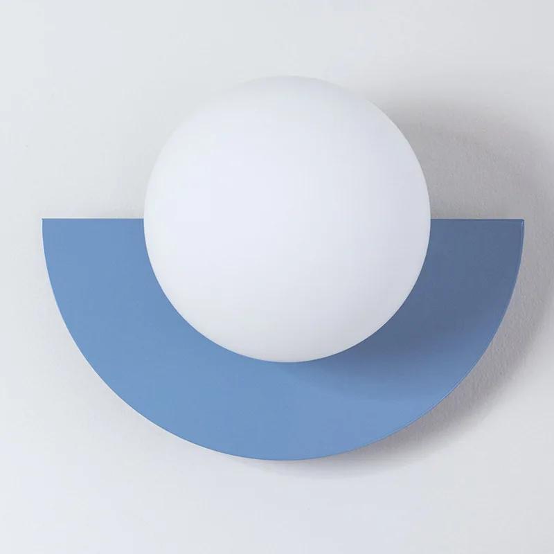 Nordic bedside wall lamp modern minimalist creative art living room background wall decor wall light luxury aisle meal bedroom