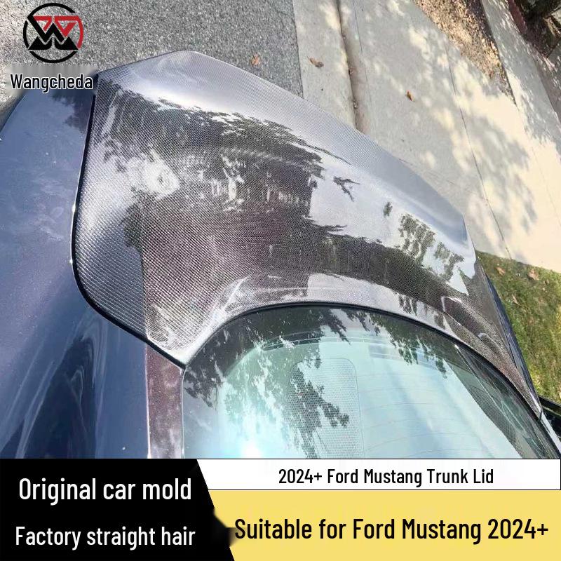 Carbon Fiber Trunk Lid Tailgate for 24+ Ford Mustang