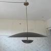 Brass Dish Pendant Light Modern Hanging Ceiling Lamp for Living Room, Dining Room, Kitchen Gold Dome Light Fixture for Home Décor