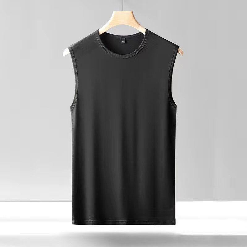 

Лето 2024 года, мужской дышащий сетчатый жилет - модная спортивная футболка XXXXL (165-180 lbs)