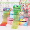 105Sheets Pull-Out Sticky Notes Portable Sticky Notes Transparent Colorful Sticky Notes Waterproof Self-Adhesive Sticky Notes