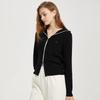 Elegant Versatile Women's Hooded Knit Cardigan