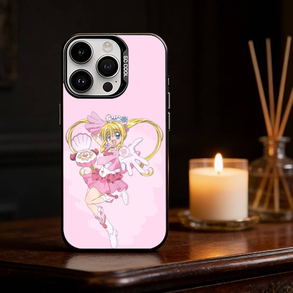 

Mermaid Melody Pichi Pitch Phone Case For iPhone 17,16,15,14,13,12,11,Pro Max,Plus Candy Silver Cover iPhone15pro