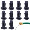 Tappi per Tubo dell'Acqua 10 Pezzi Tappi Terminali Resistenti per Irrigazione a Goccia Accessori Tappo Stop per Tubo Acqua 8mm per Prati Cortili Giardini