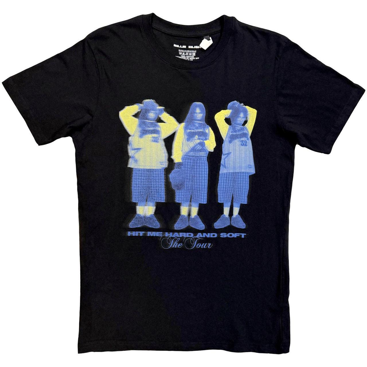 Billie Eilish - Blurred Stand - Black t-shirt XXXXL